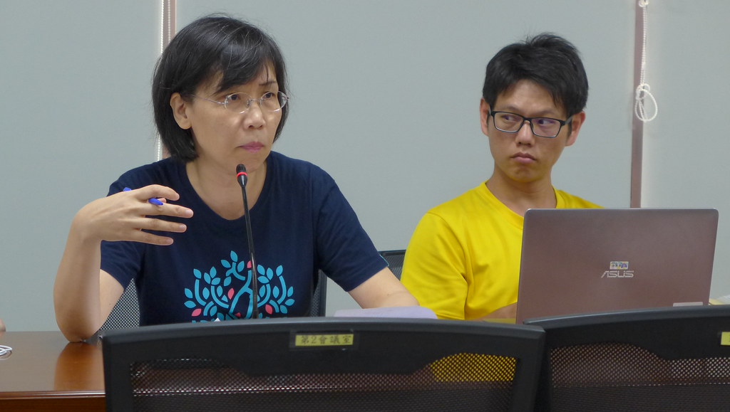 地球公民基金會副執行長王敏玲。攝影:周妤靜。